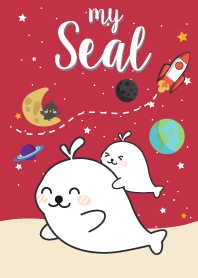 My Seal on Galaxy (Red Ver.)