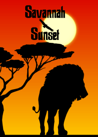 サバンナ サンセット