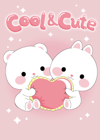 ธีมหมีคูล&ต่ายคิ้วท์