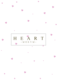 HEART-PINK SIMPLE 26