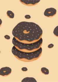 Sweets : Chocolate donuts :)