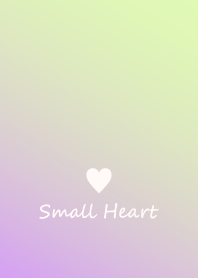 Small Heart *Purple+Green*