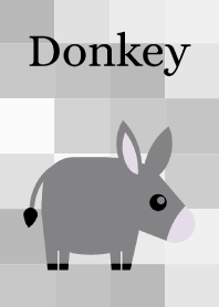 Cute Donkey 2 -W-