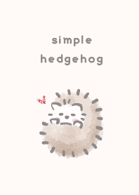hedgehog<Beige>