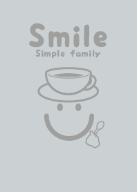 Smile & Teatime Sky Gray