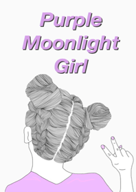 Purple Moonlight Girl