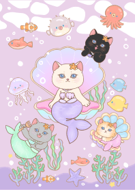 Cat mermaid Gang 2