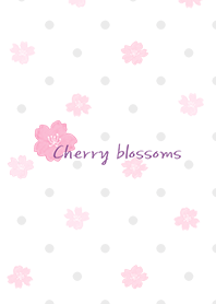 Hazy cherry blossoms
