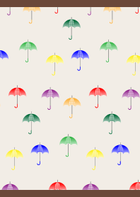 lovely rainy day03 on brown