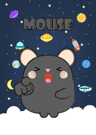 Emotions Black Mouse On Galaxy (jp)
