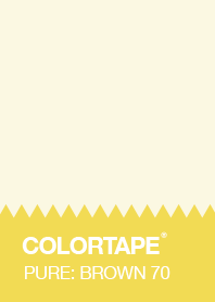 COLORTAPE II PURE-COLOR BROWN NO.70