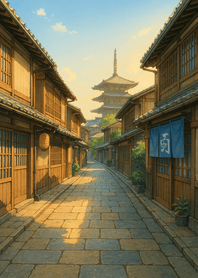 Golden Alleyway of Kyoto