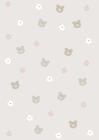 bear and flower theme_