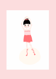 Little ballet girl