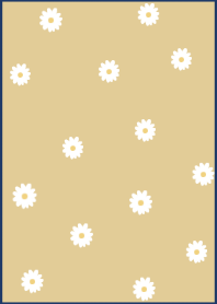 flowers bloom/navybeige