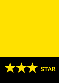Simple star and yellow from japan