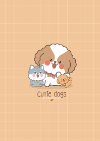 Dog Minimal Light Brown