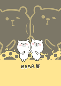 舞動熊熊-灰黃色(Ye5)