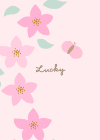 3color flowers and butterflies22 Japan