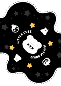 Little Cute Muffin Ghost