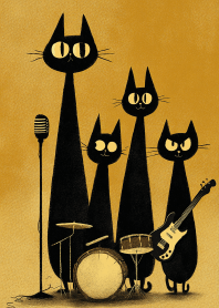 Black Cats: The Sound of Long Necks