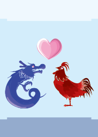 ekst blue (dragon) love red (chicken)