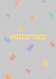 yammy gummy bear2 - grey