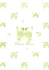 Petit Glass Bows - T Green 01