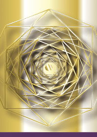 Purple : Feng Shui Gold Octagon