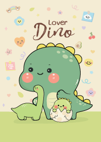 Dino Lover & Friends Green