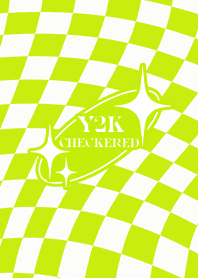 Y2K CHECKERED 03  - GREEN 1