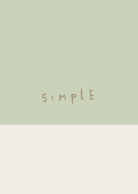 2 colors of simplicity Green5 from Japan