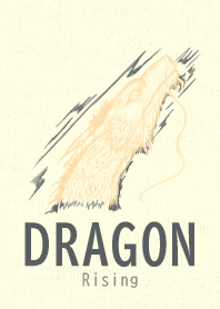 DRAGON rising Pale cream