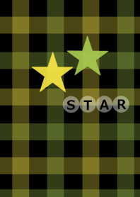 Yellow and yellowish green star from J