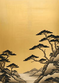 Ukiyo-e gold   08c9F7