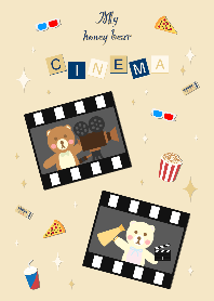 My honey bear x cinema theme!