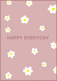 HAPPY EVERYDAY_dustypink