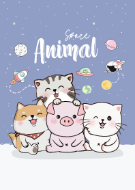 Animal Gang On Space 5 (Purple)