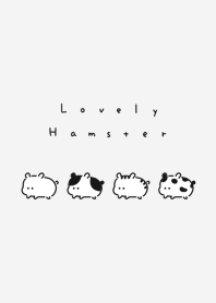 Kawaii Hamster/light gray.