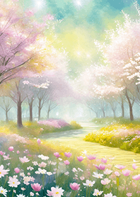 Beautiful real scenery(Spring-810)