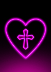 Cross Heart Pink