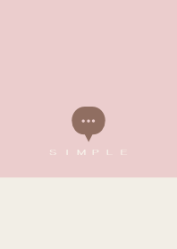 SIMPLE(beige pink)V.1409b