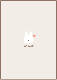 Rabbit -Dusky Beige- 13