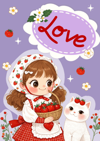 Tomato Garden Love-purple