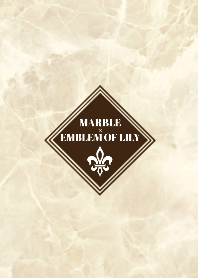 CHAMPAGNE GOLD MARBLE × EMBLEM OF LILY