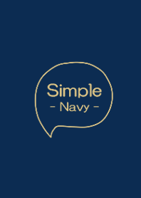 Simple - Navy - from Japan