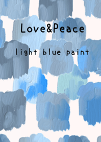 油畫藝術【light blue paint  142】