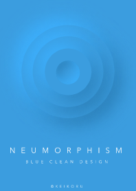 Neumorphism Blue