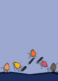 Skateboard Colorful