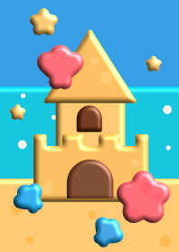 Fancy sand castle 13